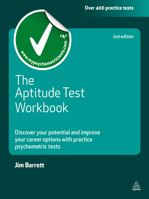 Cover image for The Aptitude Test Workbook